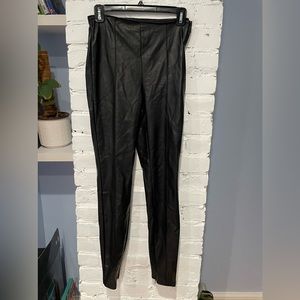 Zara - Faux‎ Leather Pants - Size Small